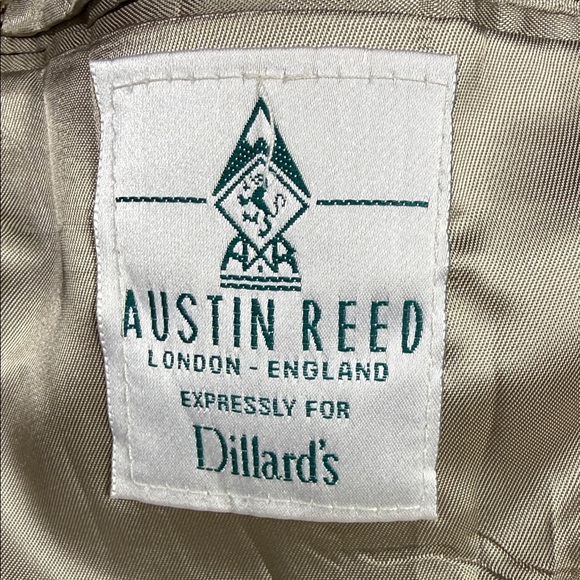 Austin Reed Houndstooth Blazer in Brown and Tan - Picture 2 of 10